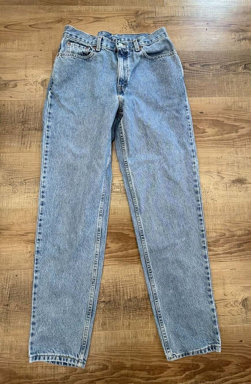 Vintage 00’s Levi's 512 Slim Fit Tapered Leg Jeans Size 12 Long Y2K